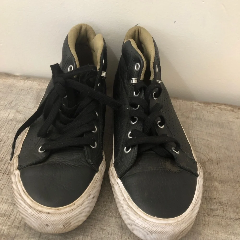 Converse All Star leather boots